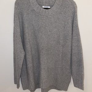 Grey oversized sweater from Old Navy!